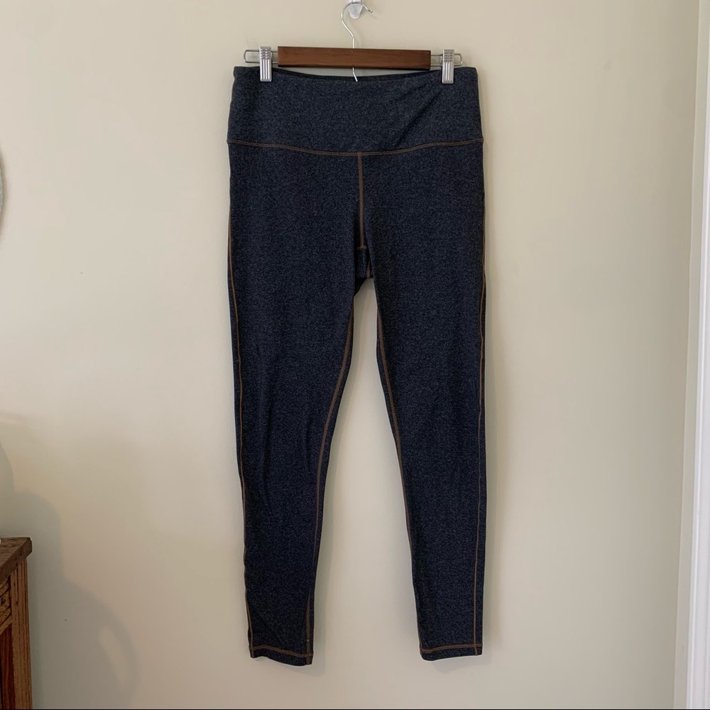 PrAna Gray Leggings, Size Large